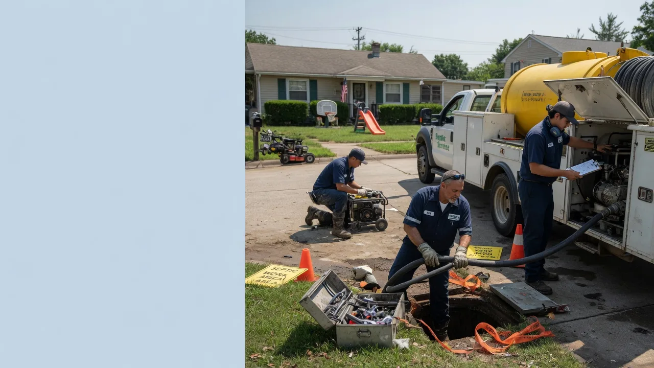 Septic Tank Pumping in Meridianville, AL near me